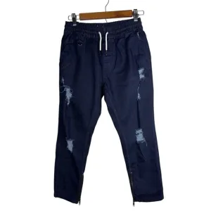 Publish Women's Size 25 Jeans Joggers Today For Tomorrow Dark Blue Distressed