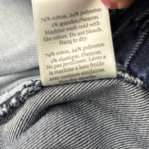 Publish Women's Size 25 Jeans Joggers Today For Tomorrow Dark Blue Distressed