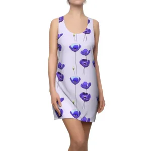 Purple Poppy Racerback Dress Delivers Bold Style