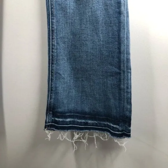 RAG and Bone Cropped Raw Hem  Jeans Size 25
