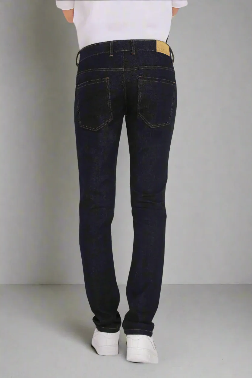 Raw Indigo Straight Fit