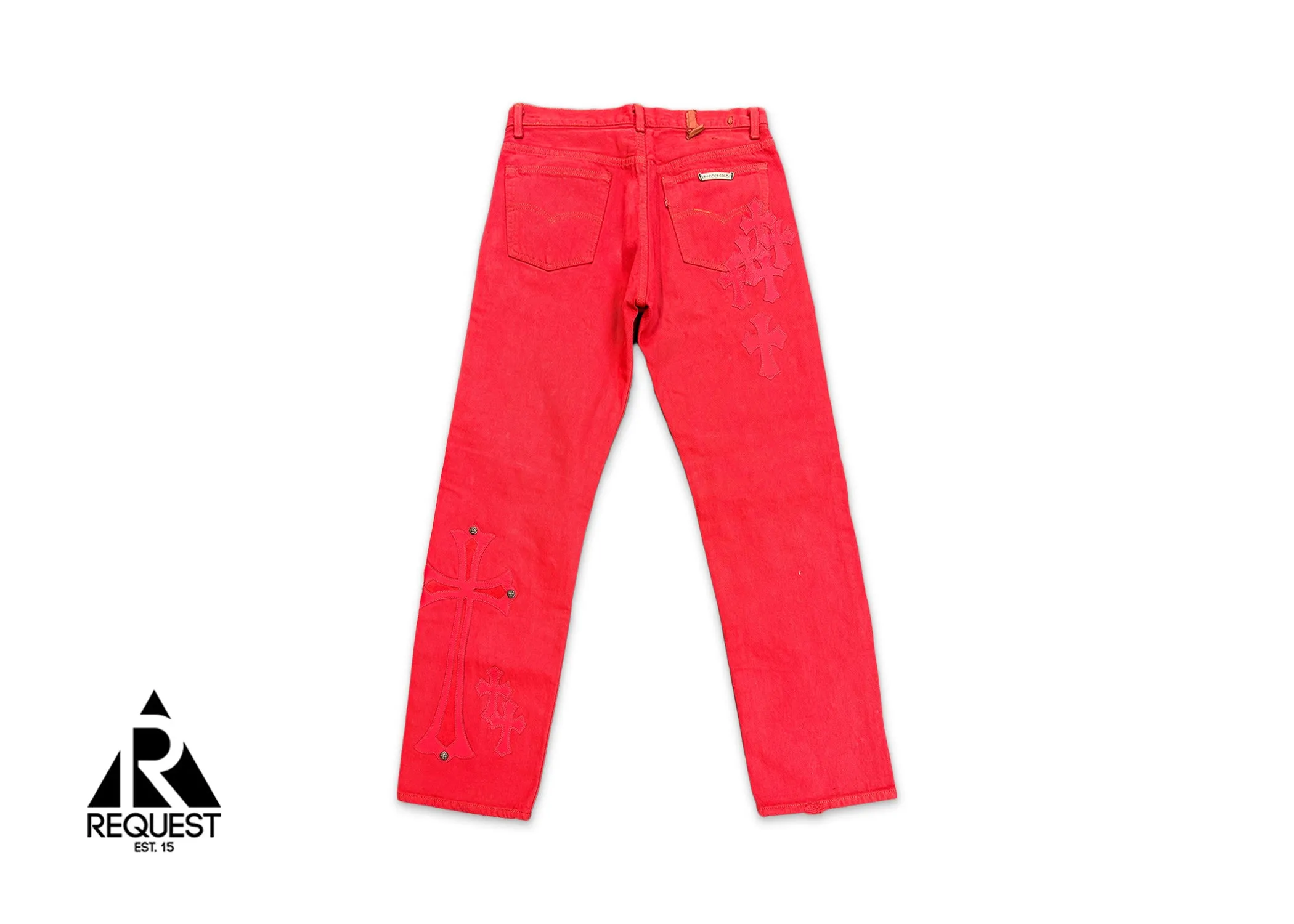 Red Denim "Red Crosses"