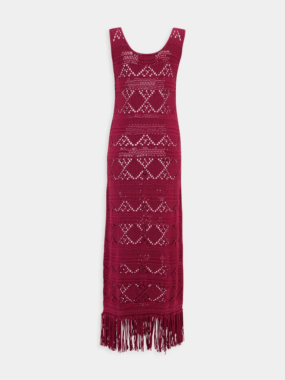 Red Tassel Dress