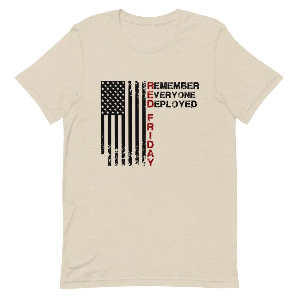 Remember Everyone Deployed Short-Sleeve Unisex T-Shirt