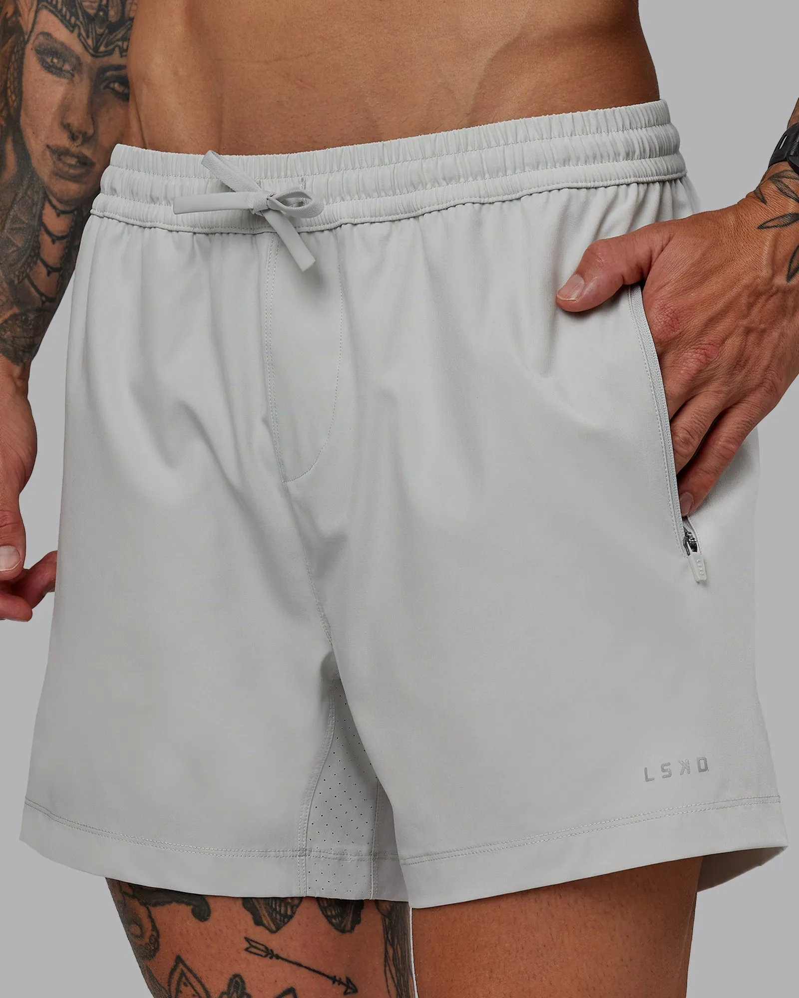 Rep Lined Performance Short 5" - Digital Mist