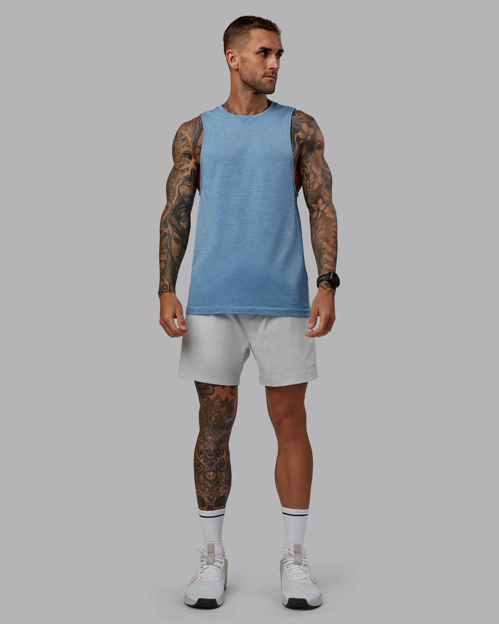 Rep Lined Performance Short 5" - Digital Mist