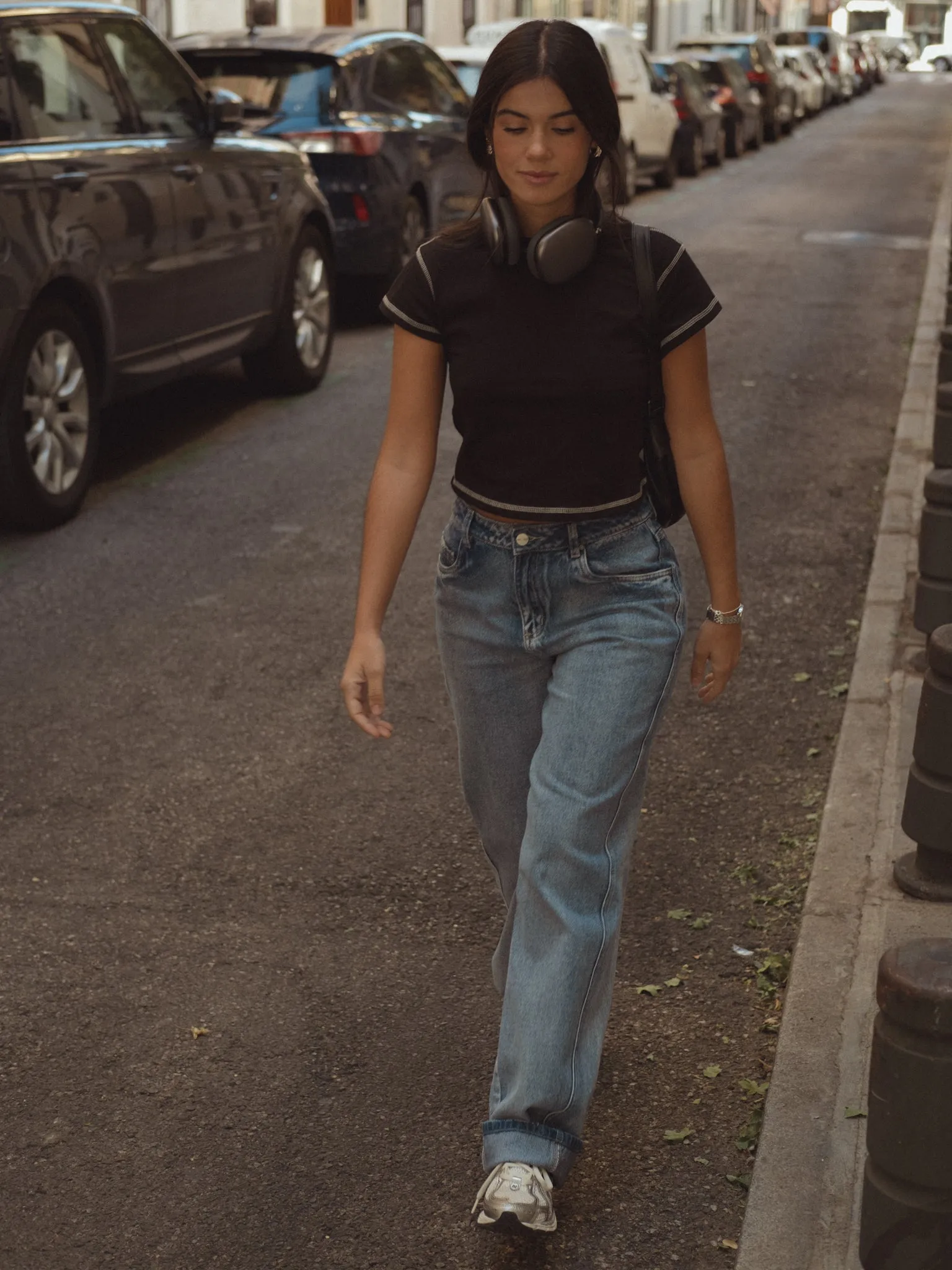 RETRO MINI TEE - BLACK