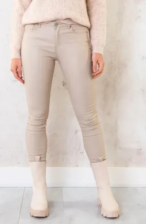 Riley | Coated Skinny Jeans | Fashionable Comfort | Luxury Cotton Blend