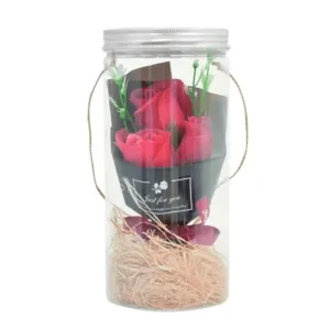 Rose Flower Bouquet Container – Elegant Lasting Floral Display