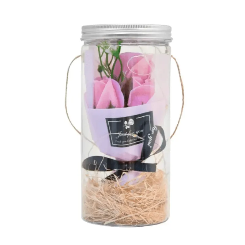 Rose Flower Bouquet Container – Elegant Lasting Floral Display