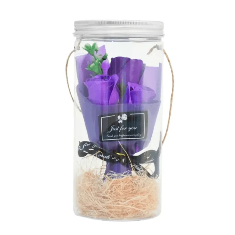 Rose Flower Bouquet Container – Elegant Lasting Floral Display