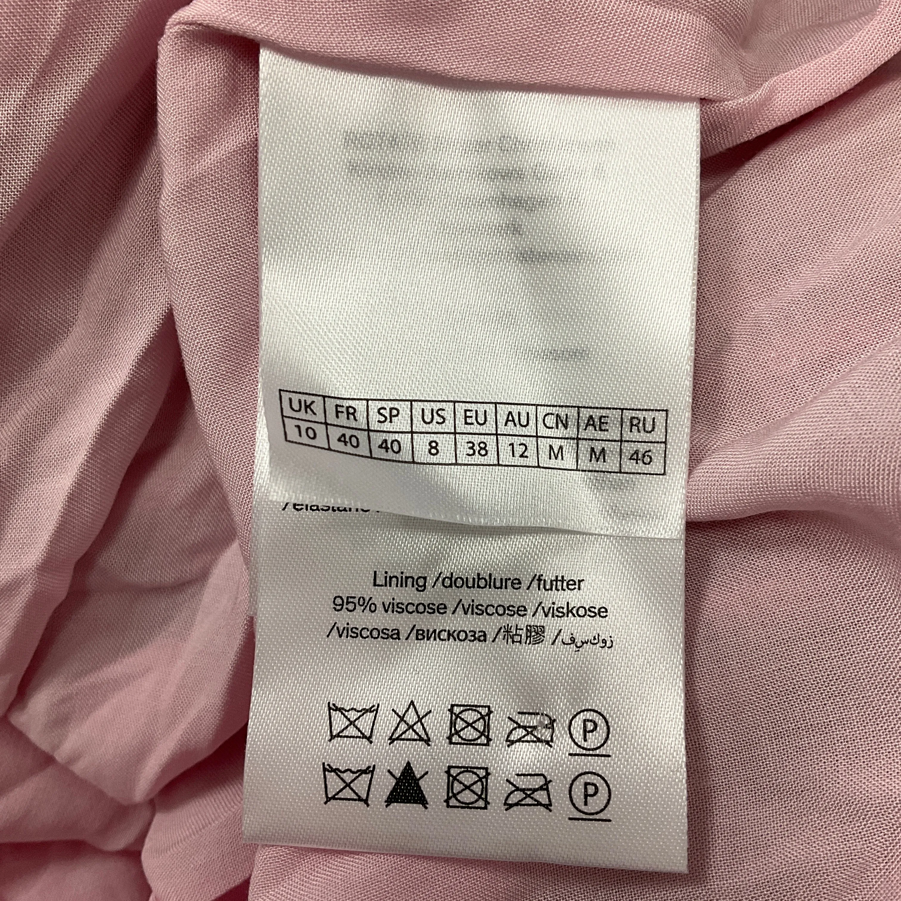 Rotate Birger Christensen Blossom Pink Puff-sleeve Sequin Fringed Dress