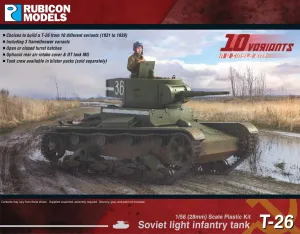 Rubicon Models - Soviet T-26 Light Infantry Tank