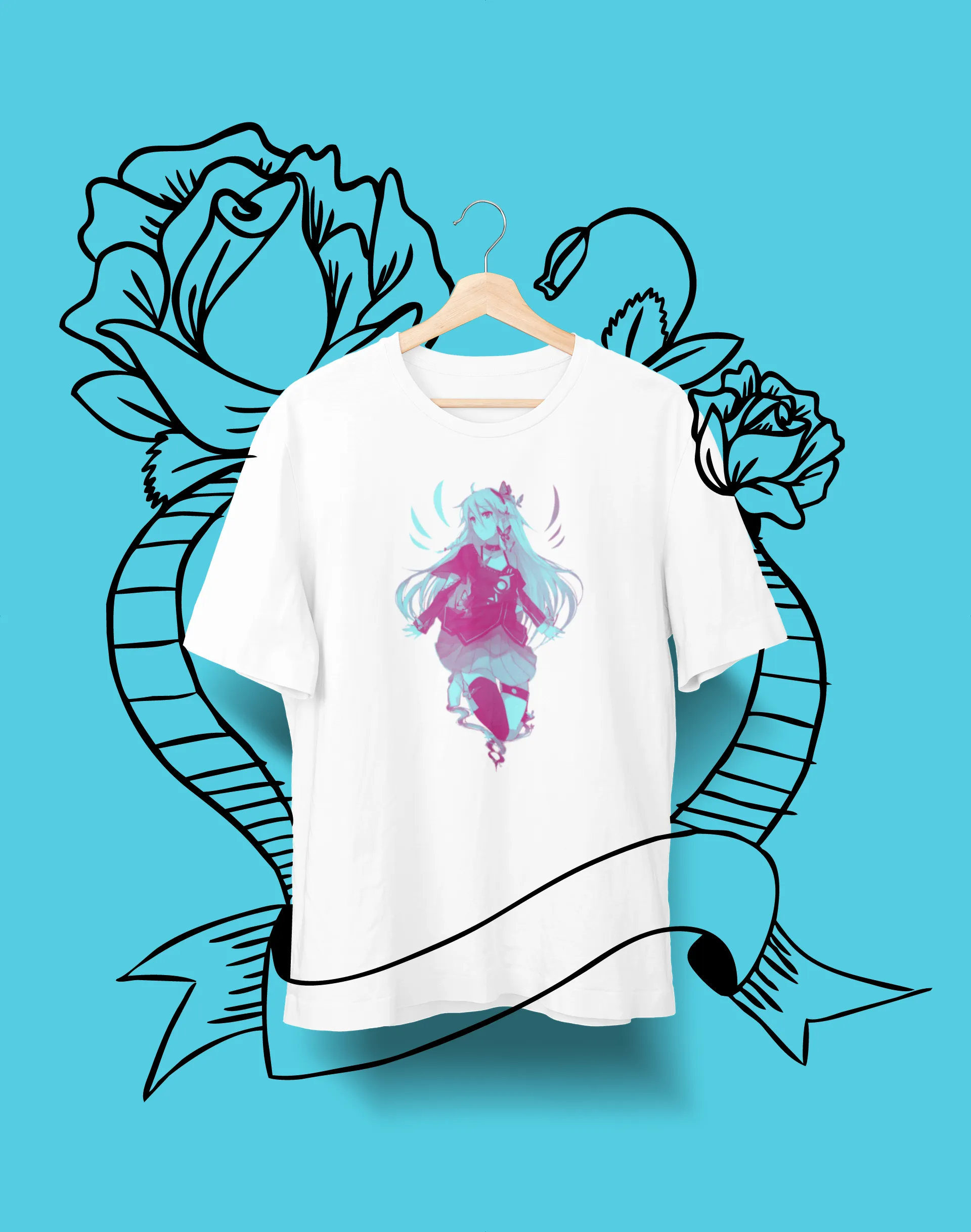 Sacred Wings Anime - Heavy Cotton Tee