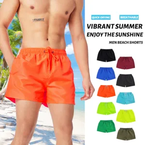 SAILBEE Men's Quick Drying Breathable Large Sunscreen Jellyfish Medium Length Swimming Trunks