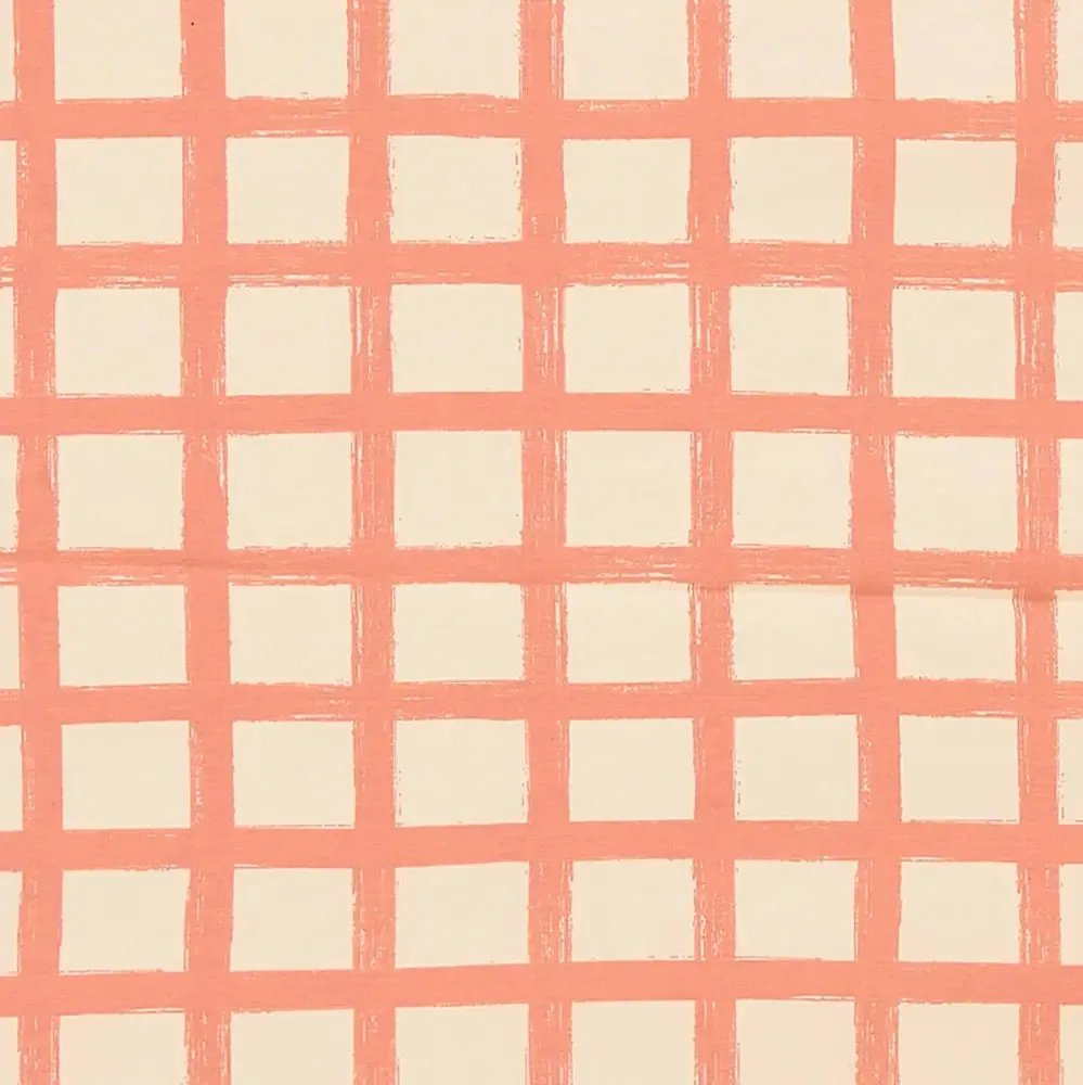 Sailor - Terracotta Checker Jersey Baby & Kids Shorts