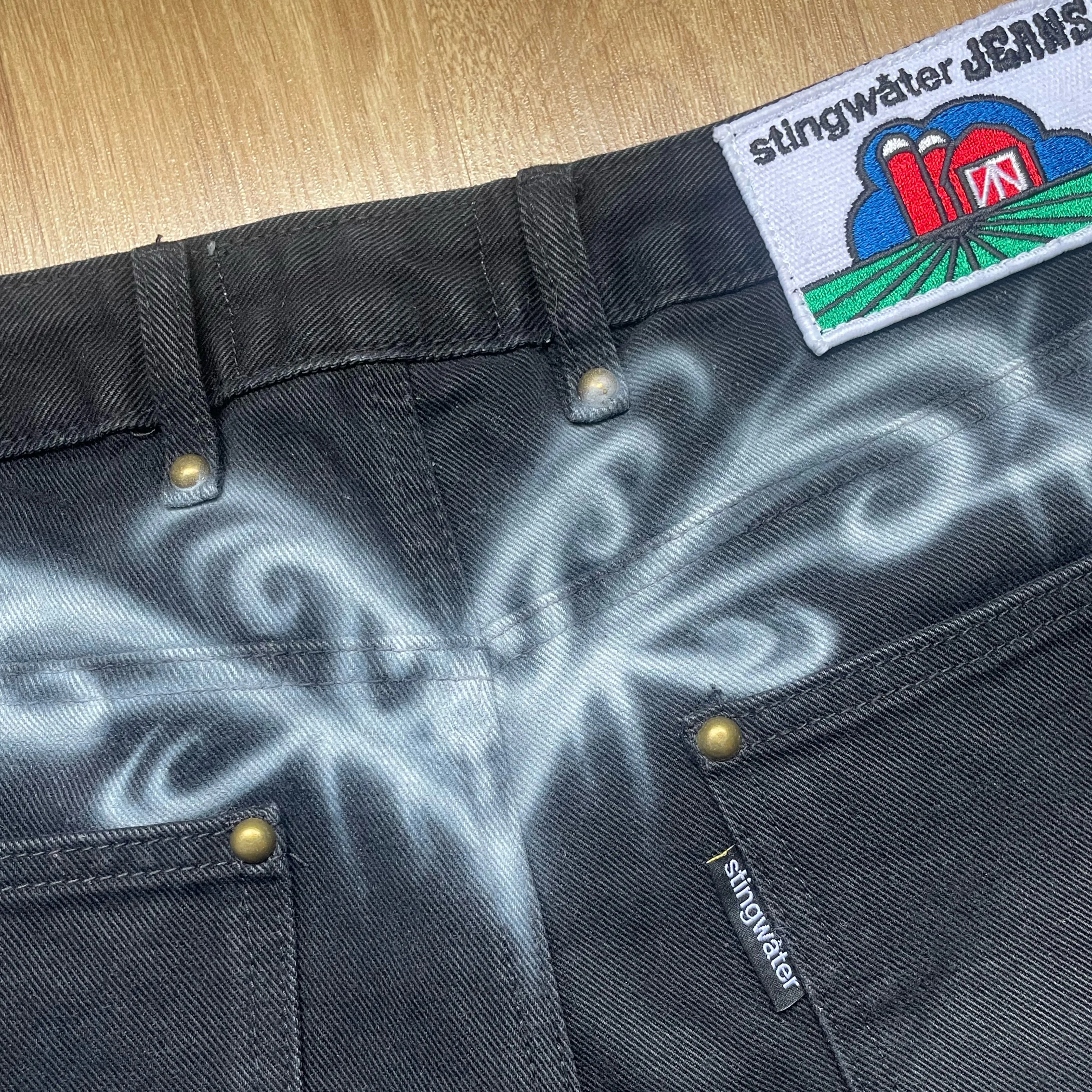 Saloon Jean Shorts Black (ft. Kevin Mejia)