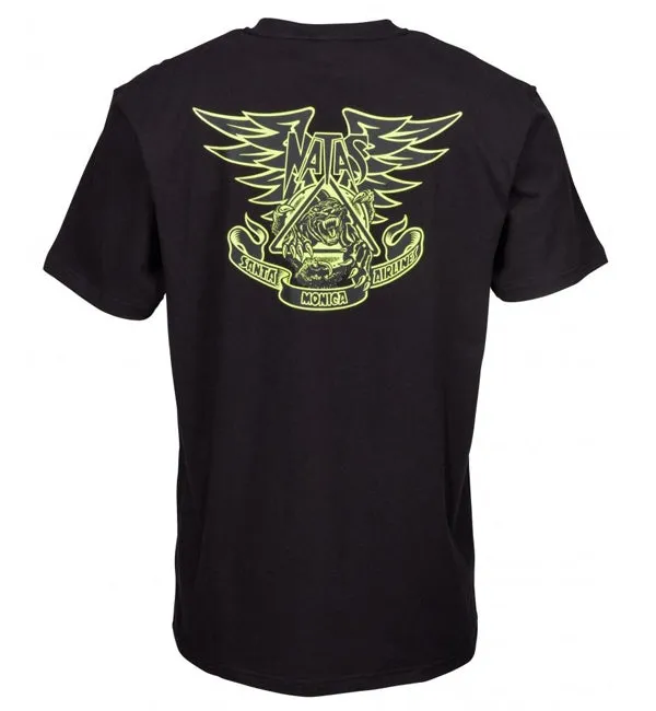 Santa Cruz Natas Panther Short Sleeved T Shirt