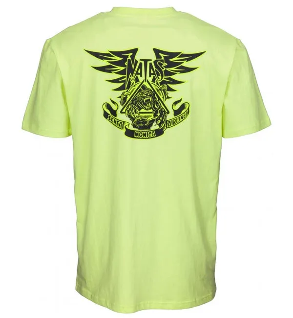 Santa Cruz Natas Panther Short Sleeved T Shirt
