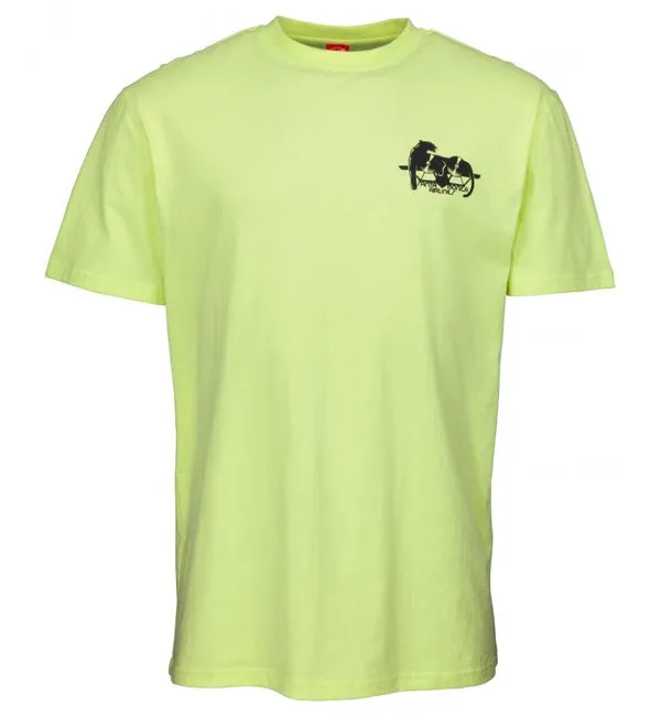 Santa Cruz Natas Panther Short Sleeved T Shirt