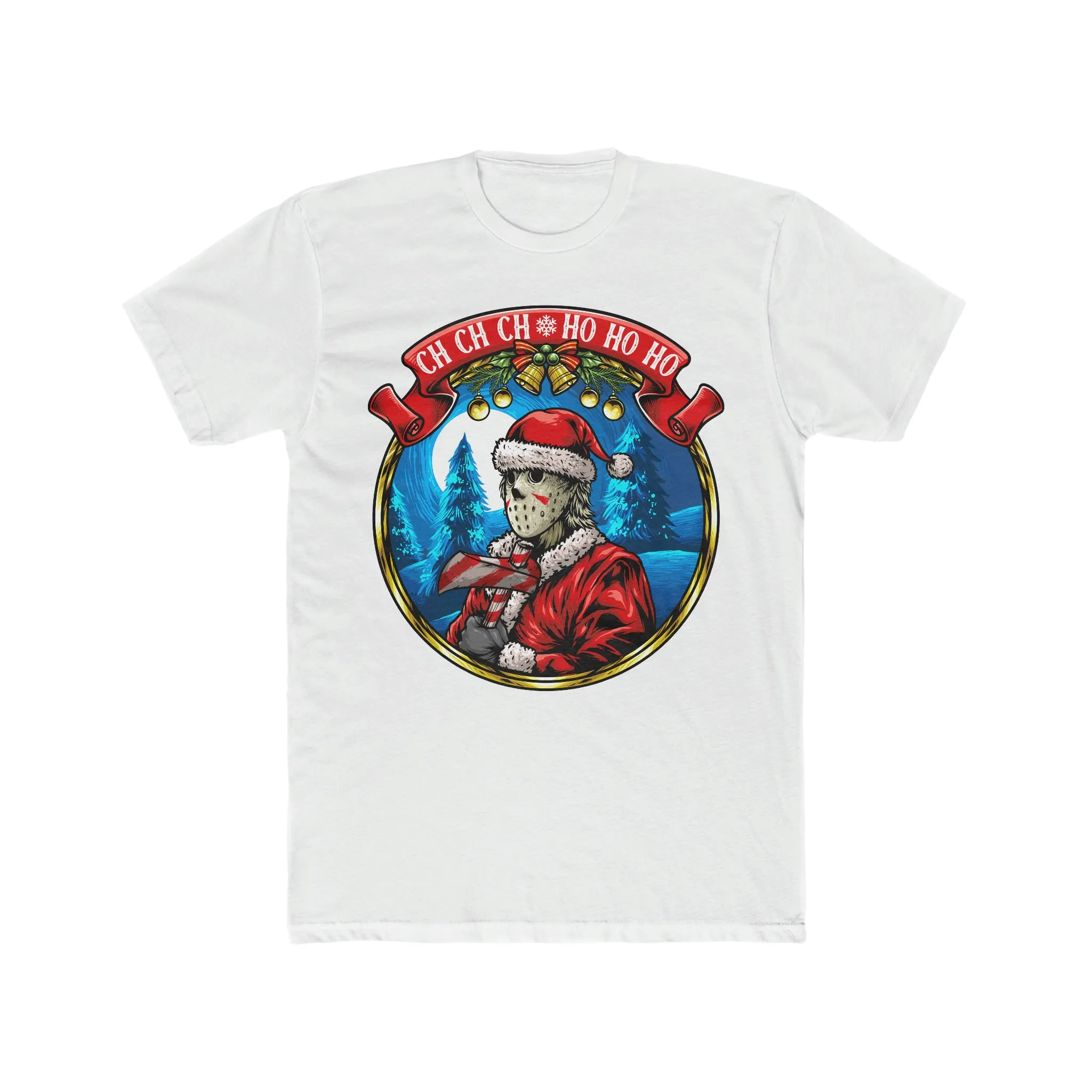 Santa Voorhees Tee on Next Level