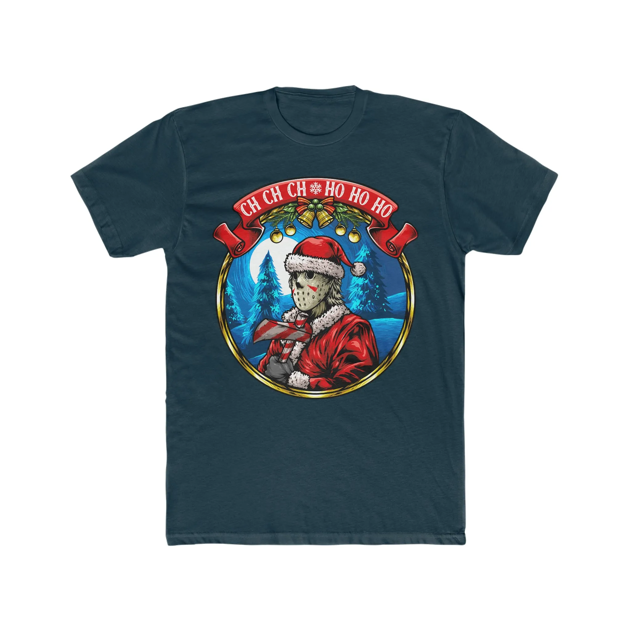 Santa Voorhees Tee on Next Level