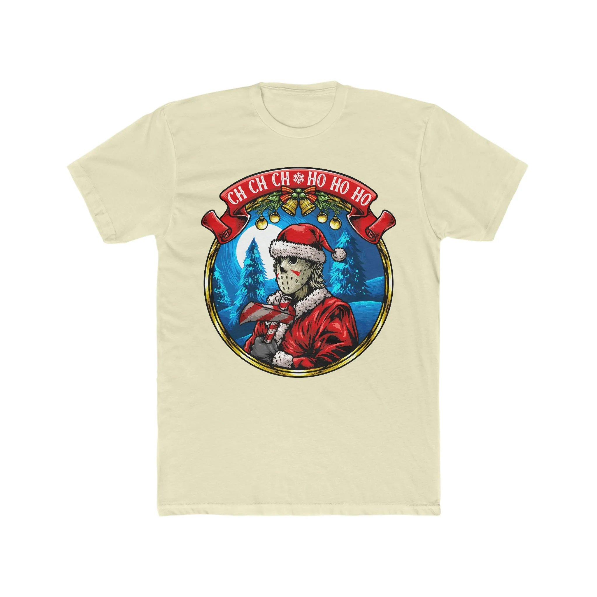 Santa Voorhees Tee on Next Level