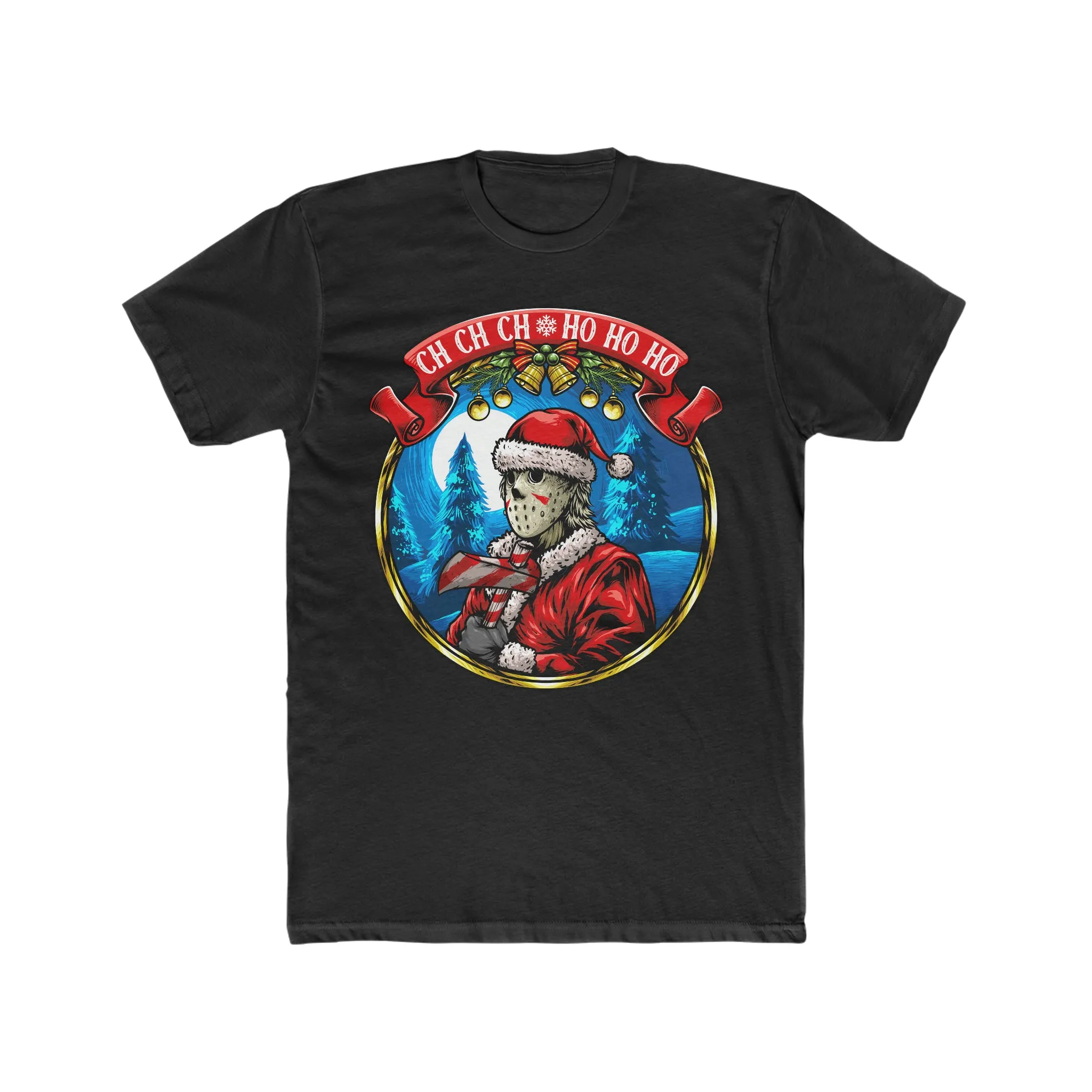 Santa Voorhees Tee on Next Level