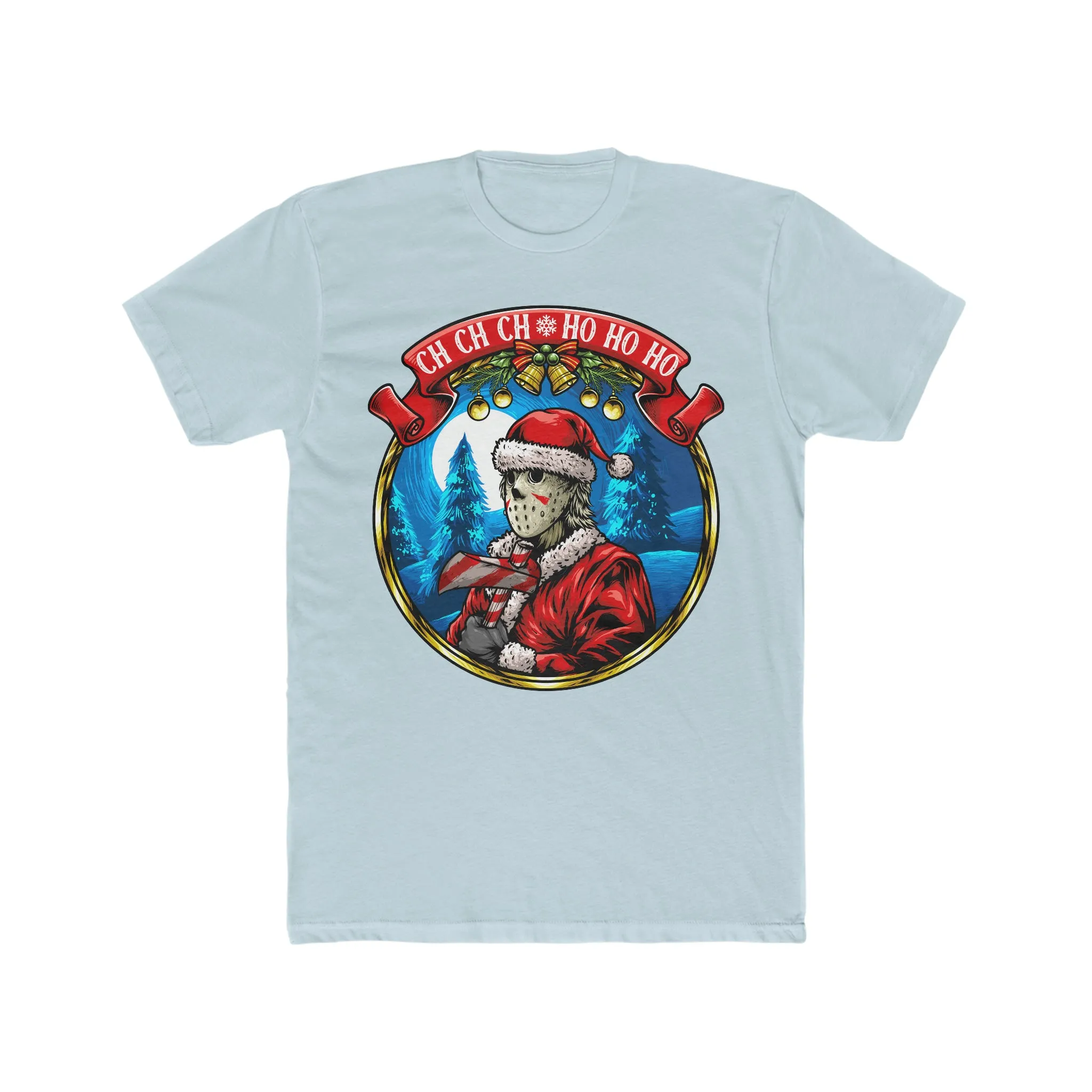Santa Voorhees Tee on Next Level