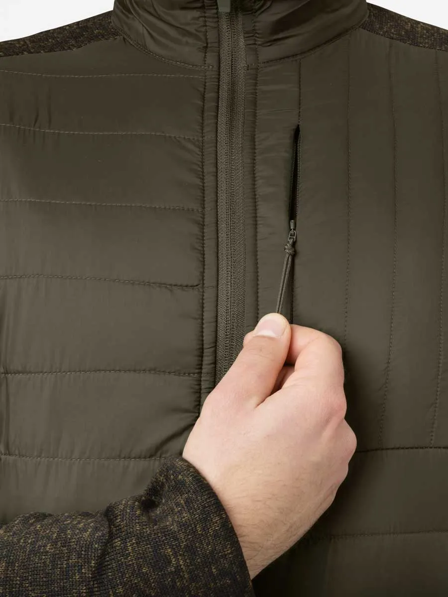 SEELAND Theo Hybrid Jacket - Mens - Pine Green