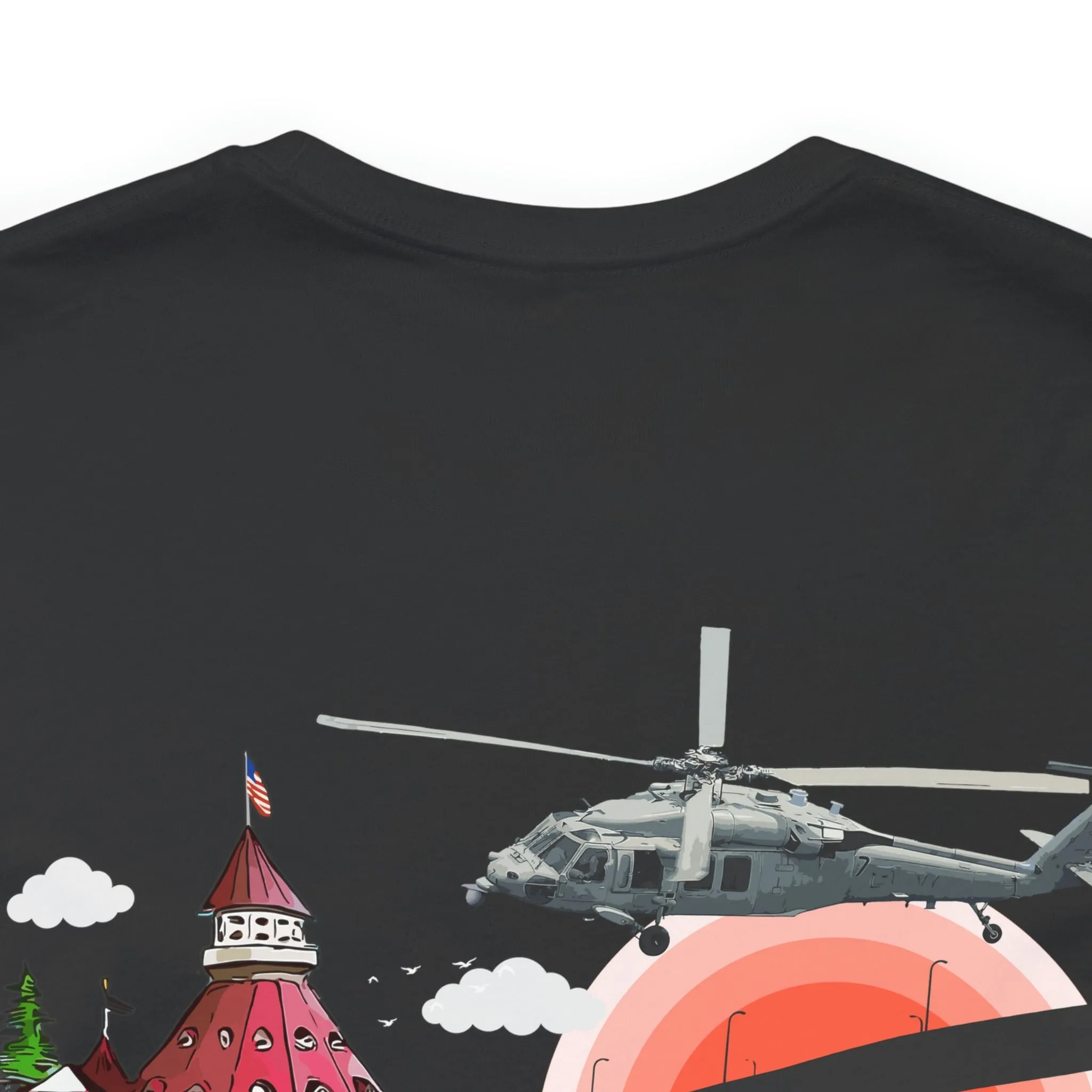 SH-60S Seahawk Coronado Flying Club (Dark Colors) Tee