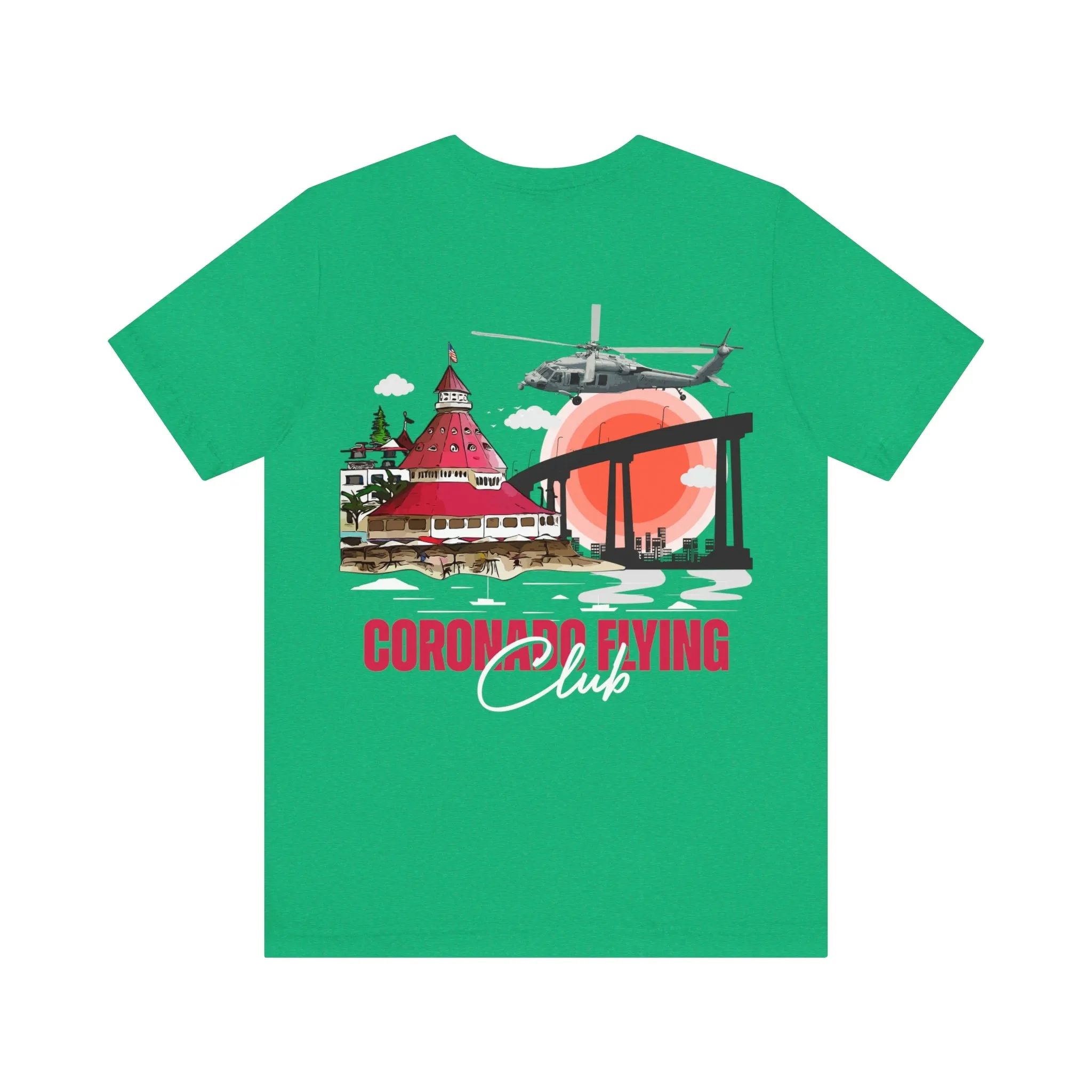 SH-60S Seahawk Coronado Flying Club (Dark Colors) Tee