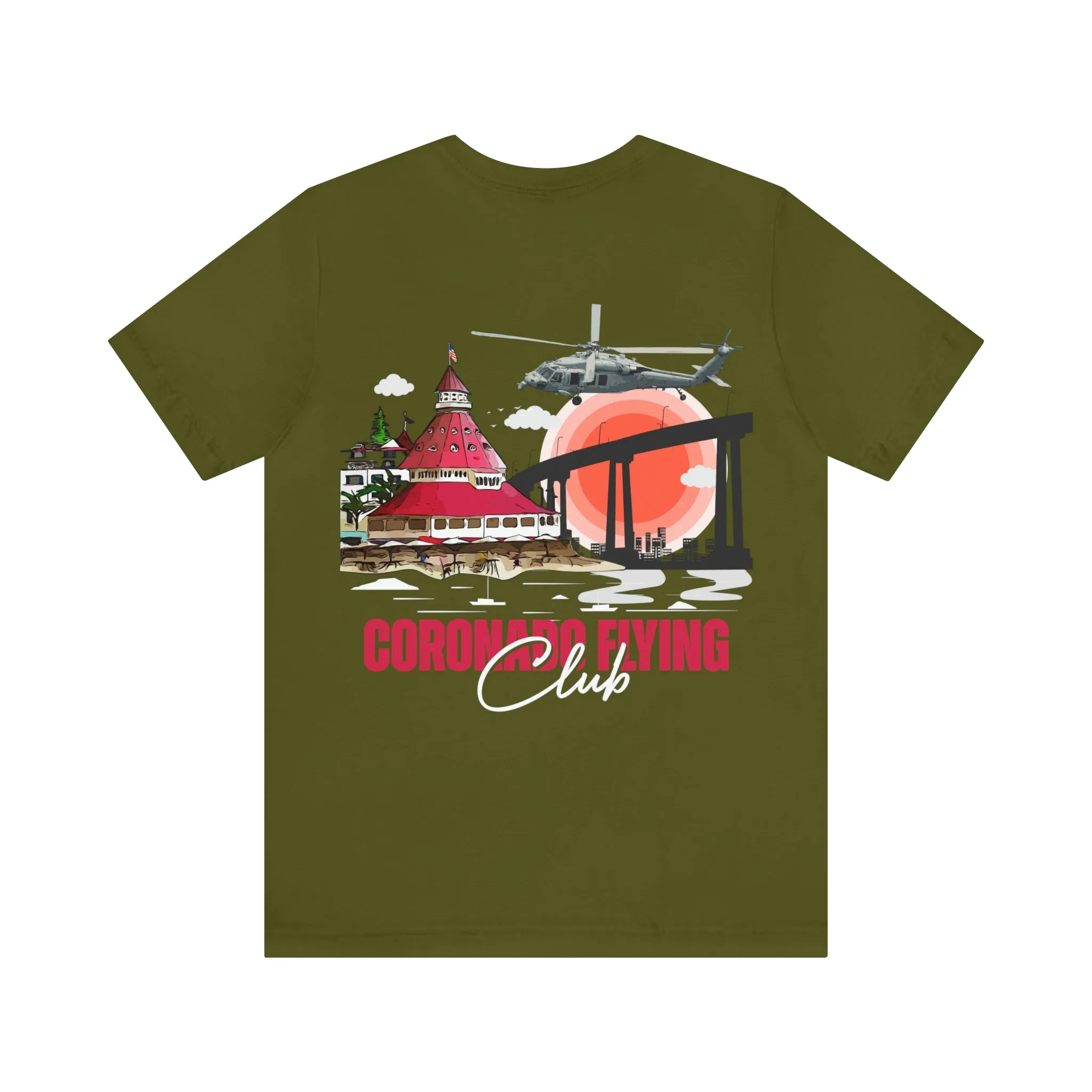 SH-60S Seahawk Coronado Flying Club (Dark Colors) Tee