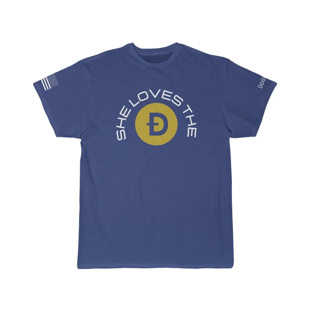 She loves the D T-Shirt