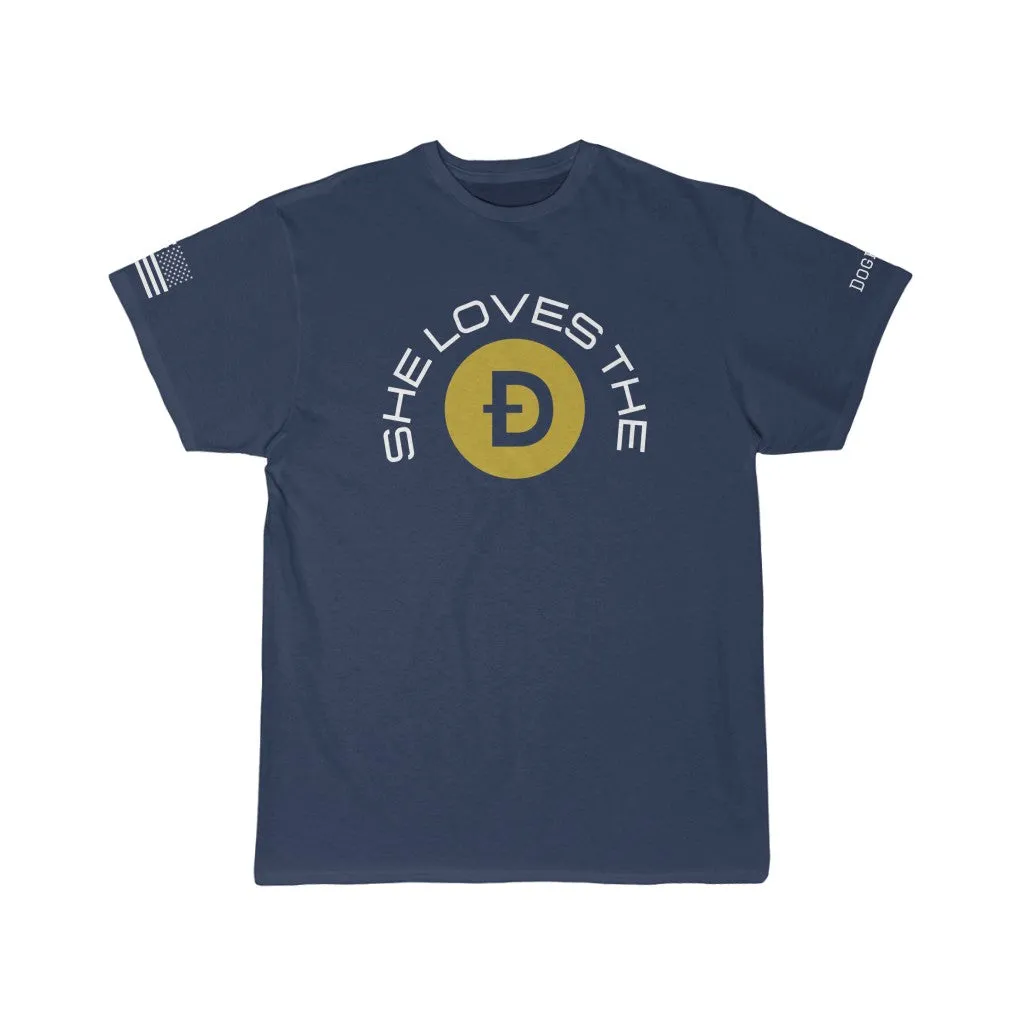 She loves the D T-Shirt