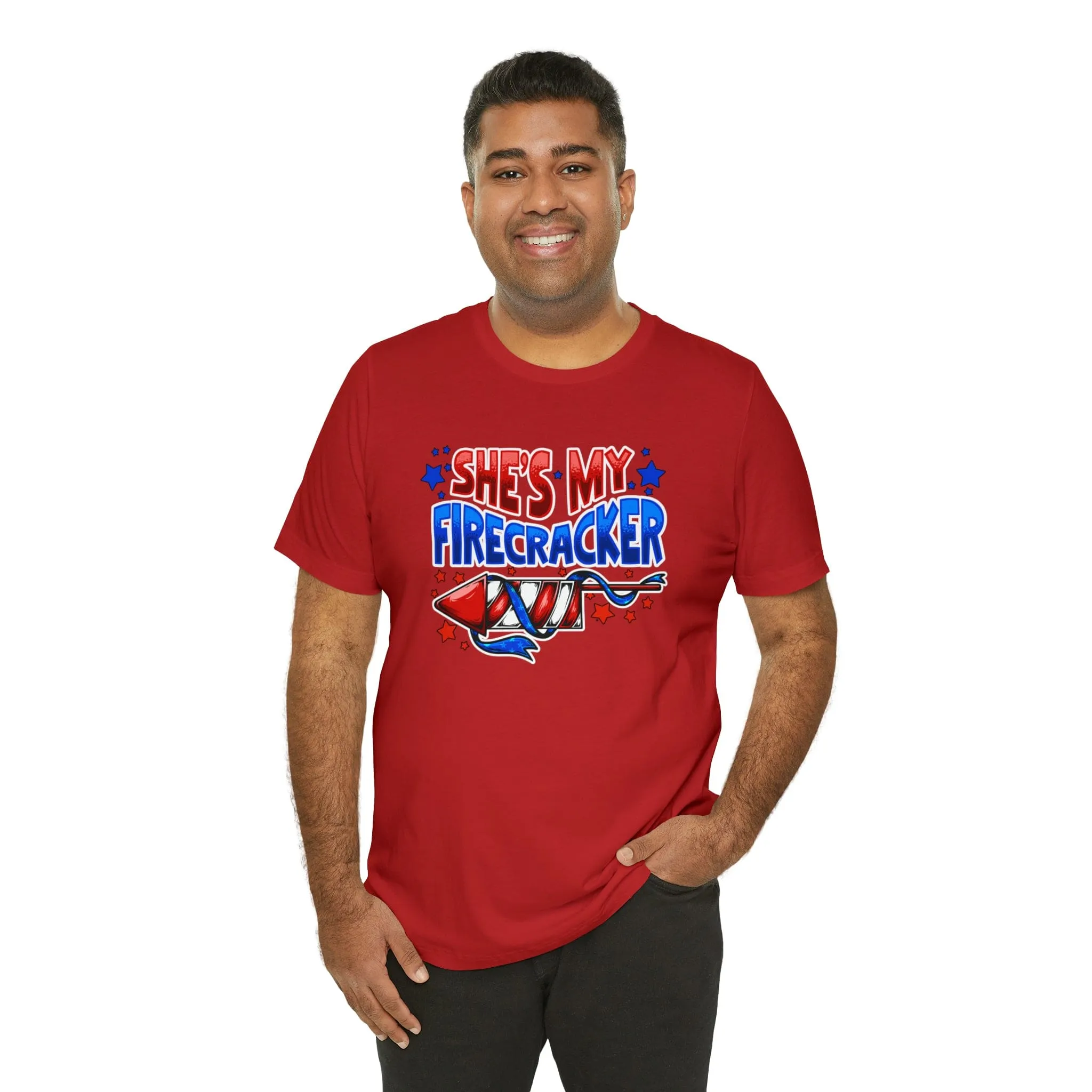 She's My Firecracker Deluxe Unisex Shirt