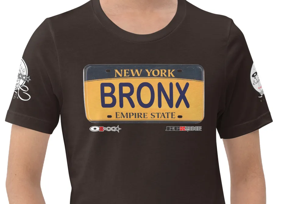 SHORT SLEEVE TEE SHIRT (uniSex) : BRONX 2019 (JECKONE X oeroSTREETautomotive Custom Classics)