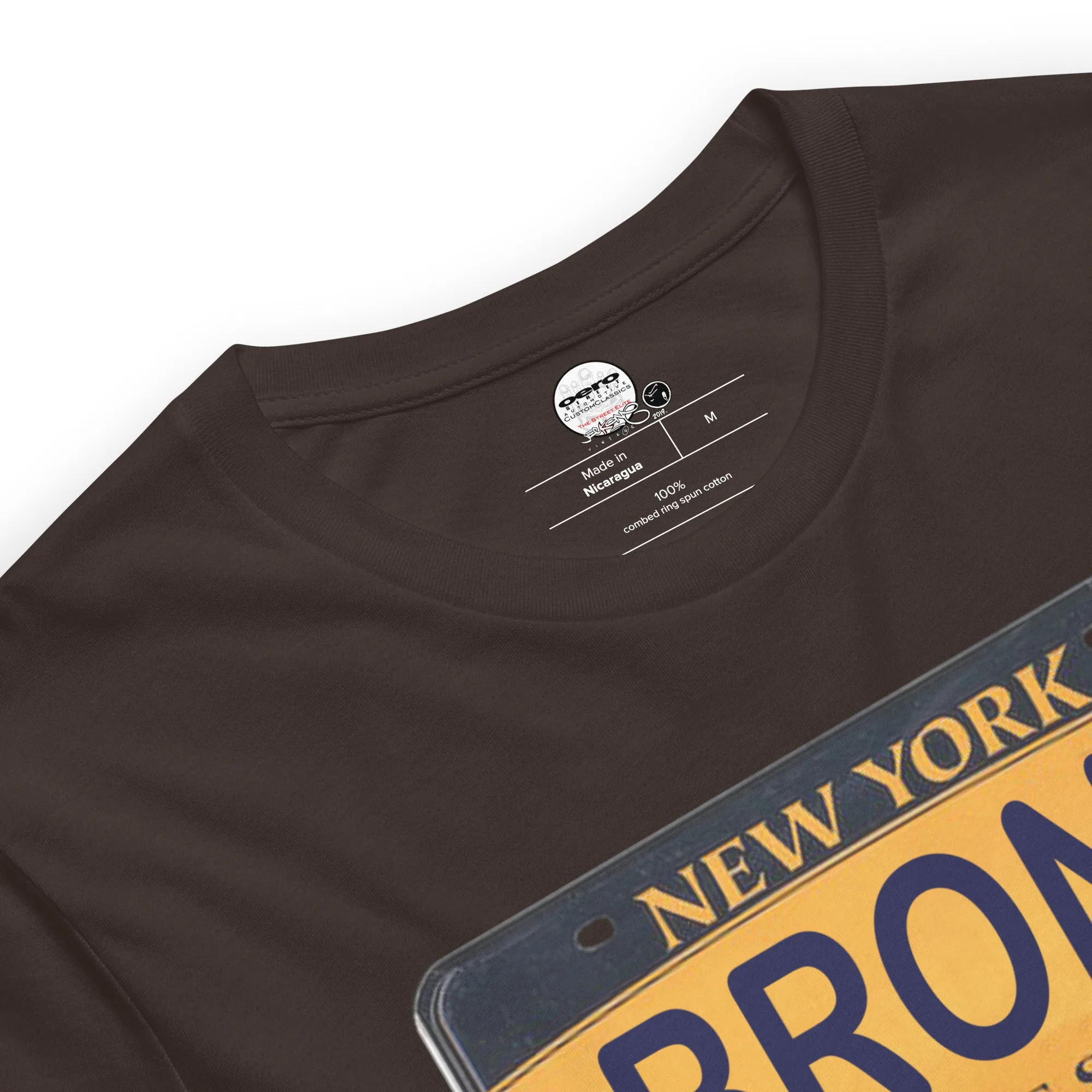 SHORT SLEEVE TEE SHIRT (uniSex) : BRONX 2019 (JECKONE X oeroSTREETautomotive Custom Classics)