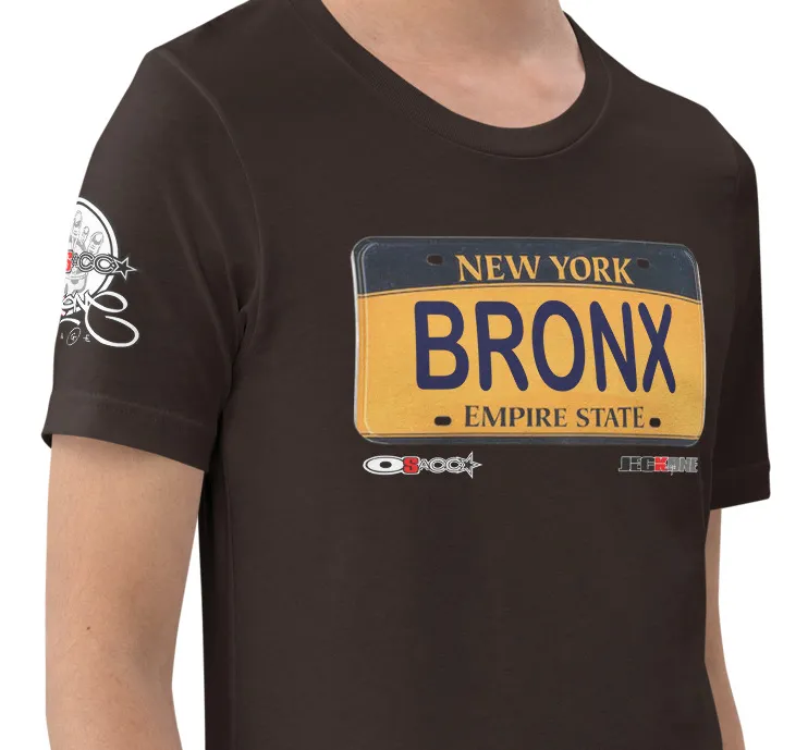 SHORT SLEEVE TEE SHIRT (uniSex) : BRONX 2019 (JECKONE X oeroSTREETautomotive Custom Classics)