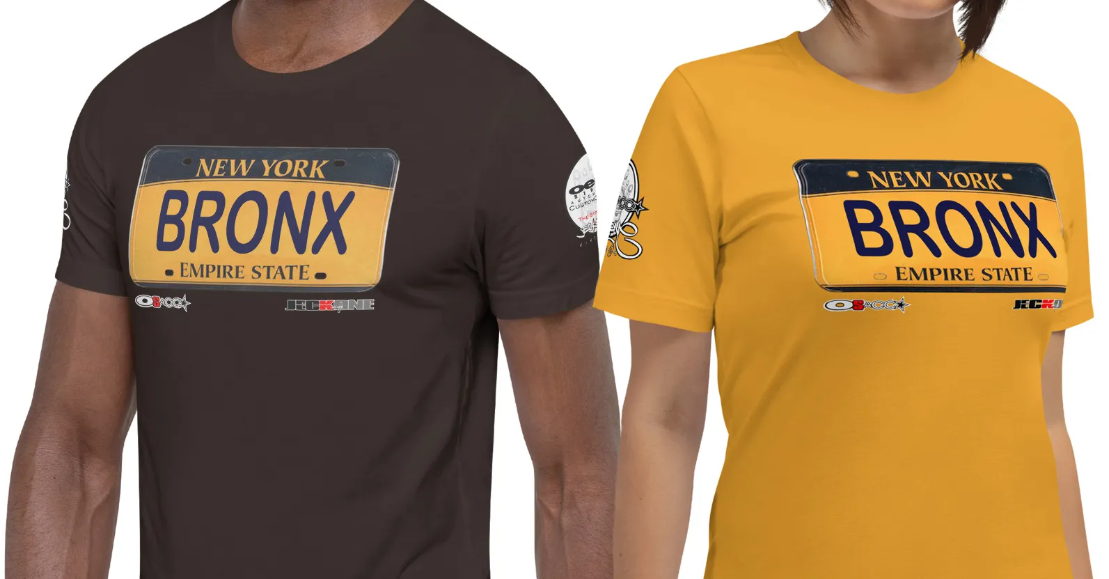 SHORT SLEEVE TEE SHIRT (uniSex) : BRONX 2019 (JECKONE X oeroSTREETautomotive Custom Classics)