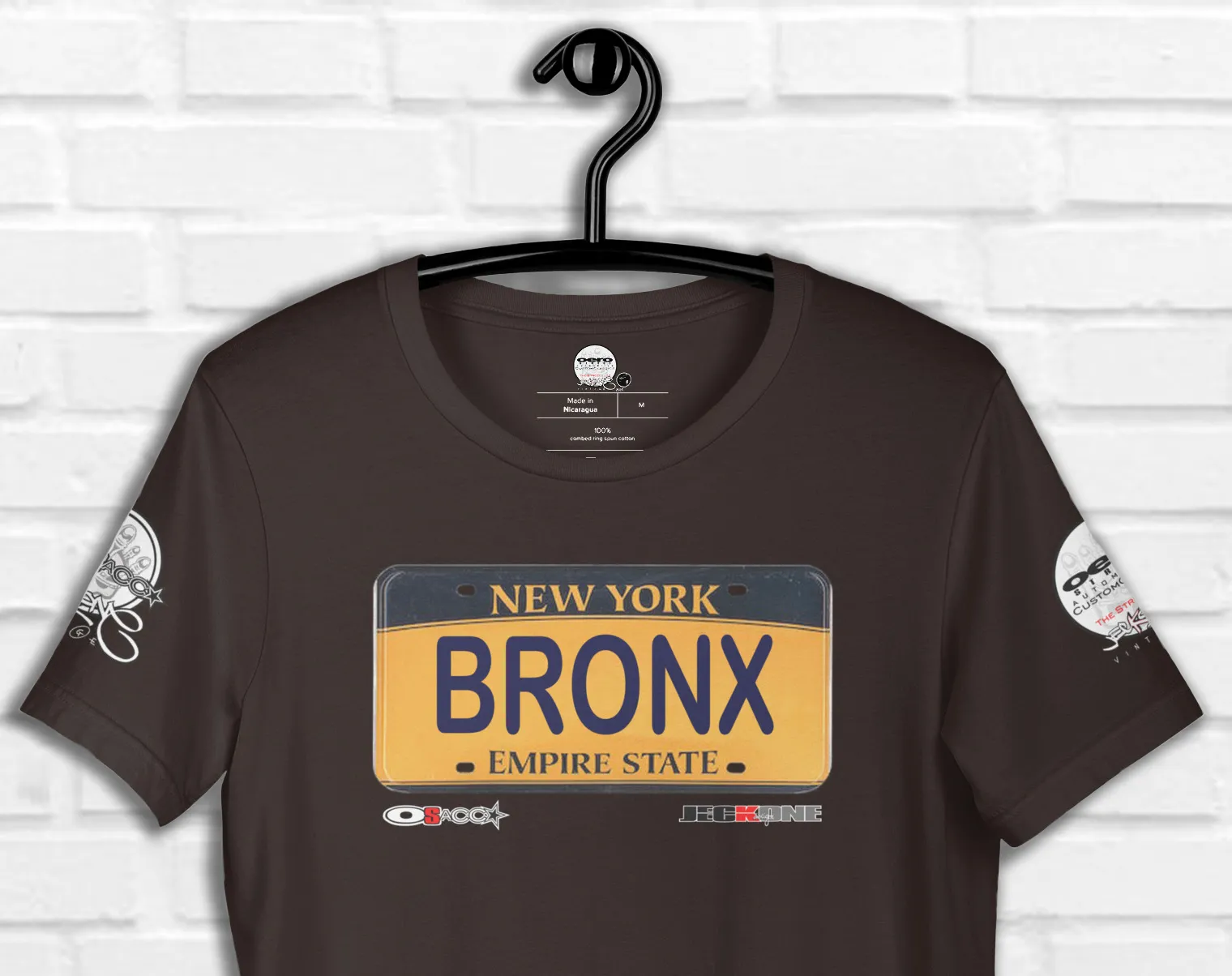 SHORT SLEEVE TEE SHIRT (uniSex) : BRONX 2019 (JECKONE X oeroSTREETautomotive Custom Classics)