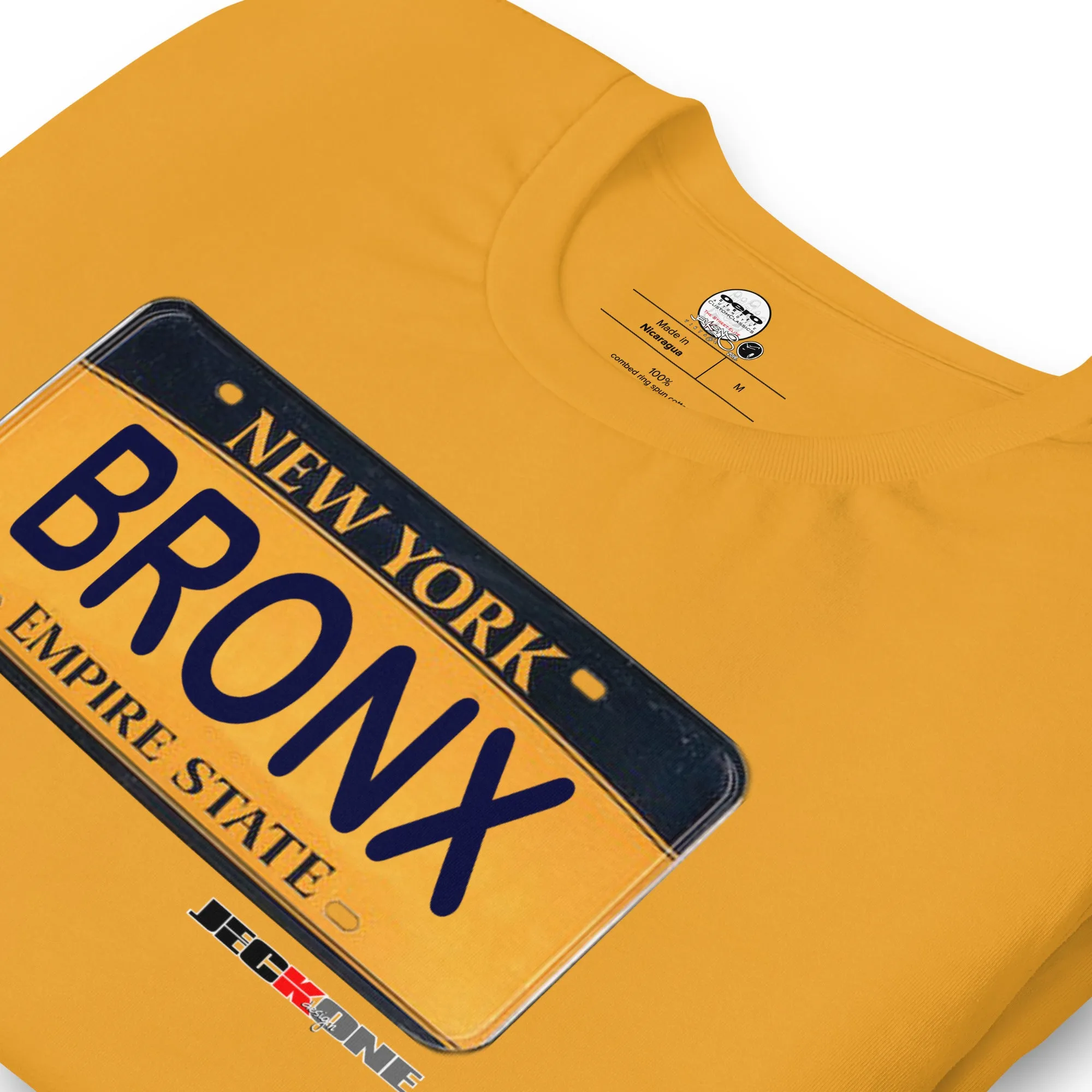 SHORT SLEEVE TEE SHIRT (uniSex) : BRONX 2019 (JECKONE X oeroSTREETautomotive Custom Classics)