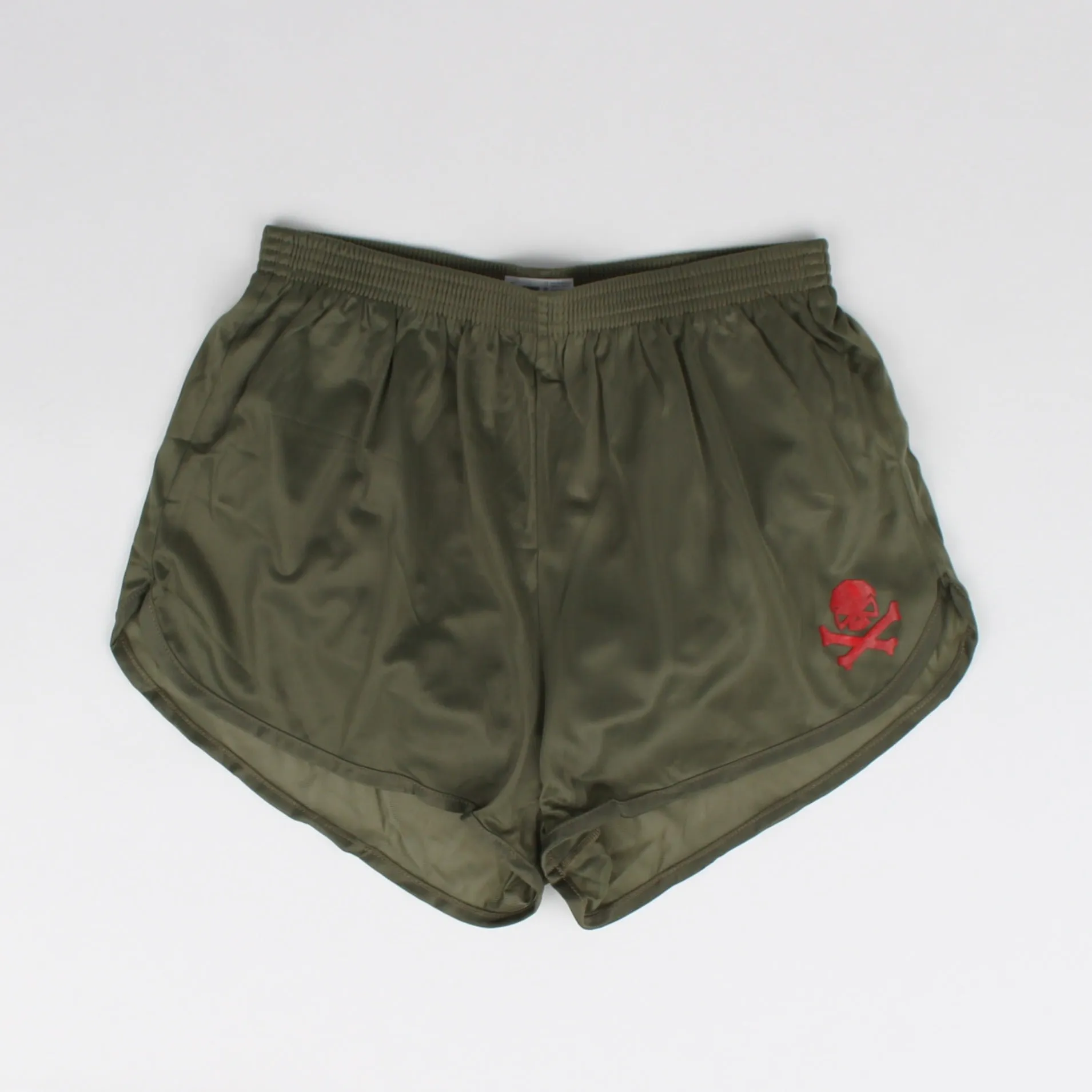 Silkies - Olive with Red Logo
