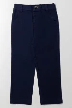 Slim Fit Chino Pants Navy