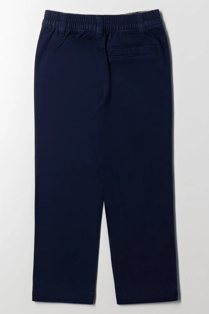 Slim Fit Chino Pants Navy
