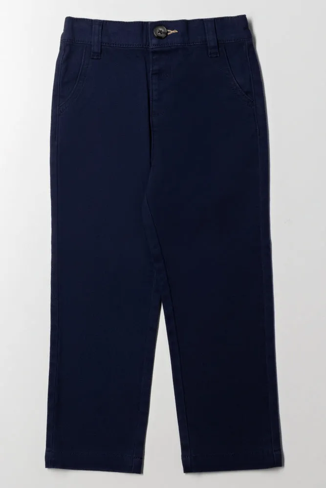 Slim Fit Chino Pants Navy