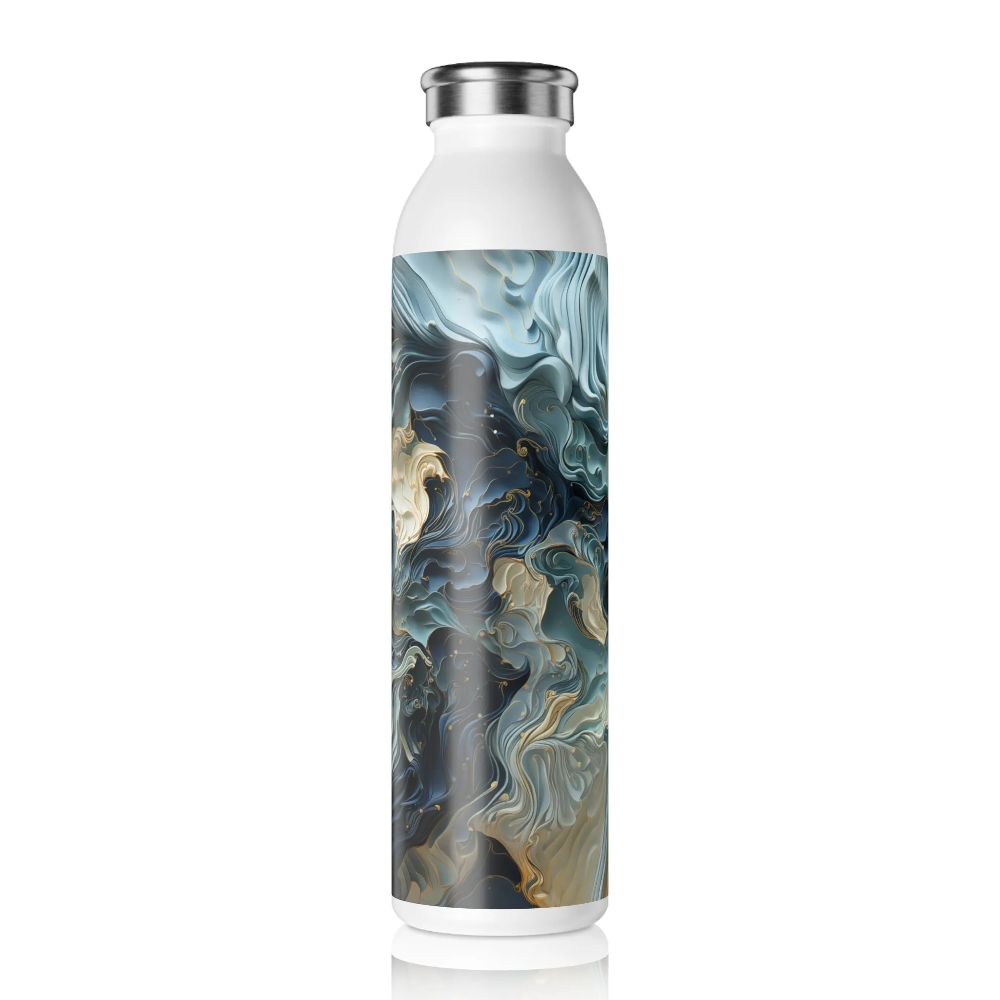 Slim Water Bottle - Avice Salabhasana Anime Ocean