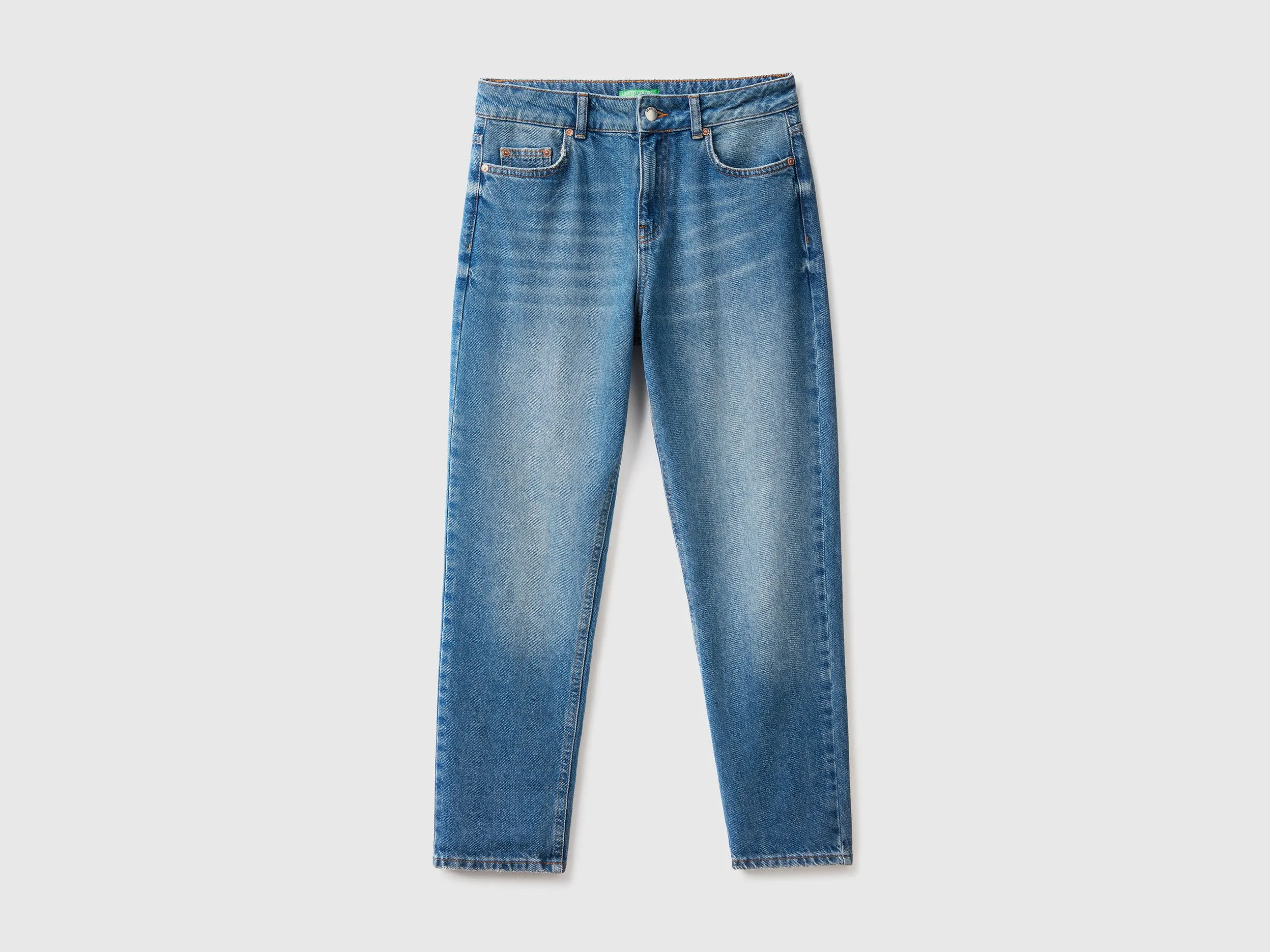 Solid Straight Fit Jeans