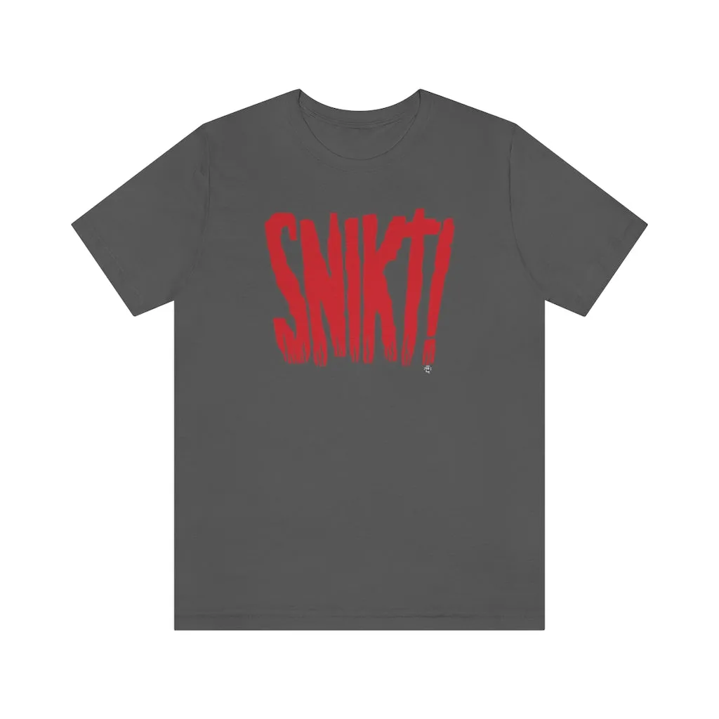 SoundFX SNIKT! Unisex Jersey Short Sleeve Tee
