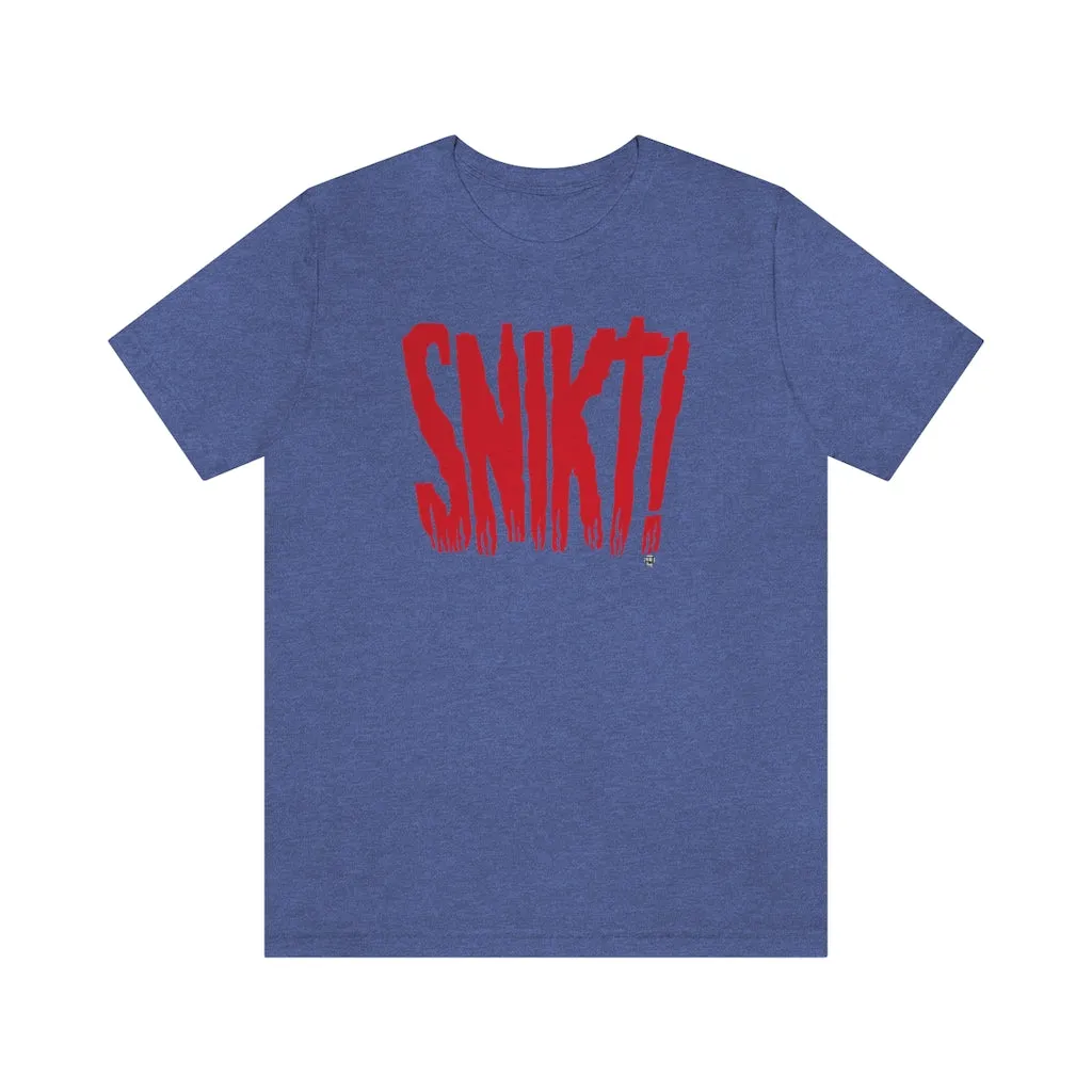 SoundFX SNIKT! Unisex Jersey Short Sleeve Tee